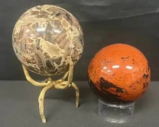 SH440Jasper  Mahogany Obsidian Spheres