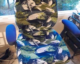 Covered office chairs $15 each