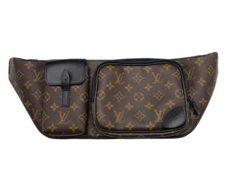 Louis Vuitton Monogram Leather Christopher Waist Bag