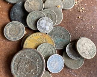 Old Coins (Found in Tobacco Can) 