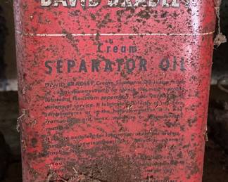 David Bradley Cream Separator Oil
