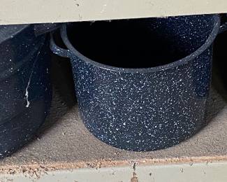 Enamelware Pots