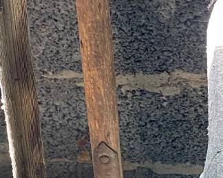 Old Wooden Handle Shovel