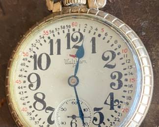 Waltham 25 Jewel Pocket Watch (Running)