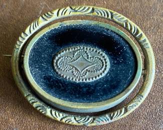 Victorian Mourning Brooch