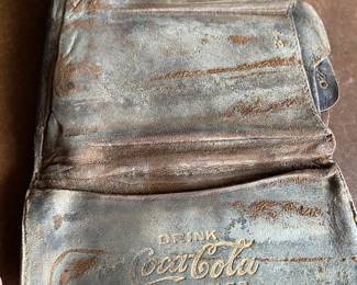 Early 1900's Drink Coca Cola in Bottles Wallet