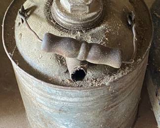 Old Galvanized Cans