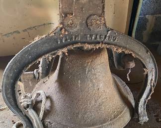 Farm Bell with Yoke (Handle Needs Repair)
