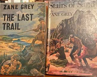 Zane Grey HB Books with Dustjackets