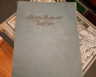 1916 Liberty Piedmont Institute Catalogue Wallburg, N.C.