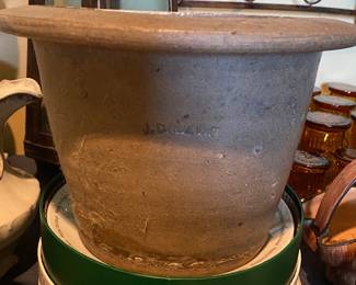 Signed J.D. Craven Milk Croc/Cream Riser (Damaged)