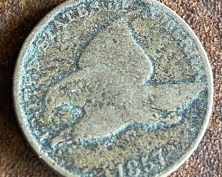 1857 Flying Cent