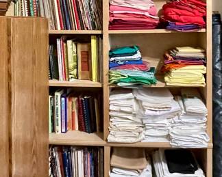 MATERIAL, CRAFT BOOKS, SHELVES