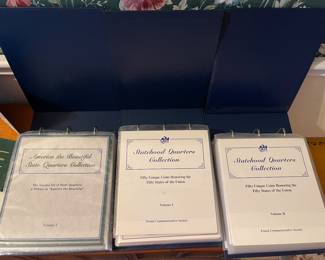 STATE QUARTER COLLECTIONS-AMERICA THE BEAUTIFUL, STATEHOOD QUARTERS VOLUMES 1 & 2