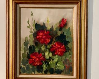 ORIGINAL FLORAL PAINTING
