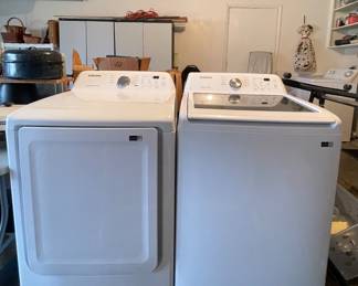 SAMSUNG WASHER AND DRYER