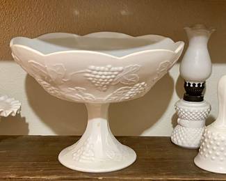 MORE MILK GLASS