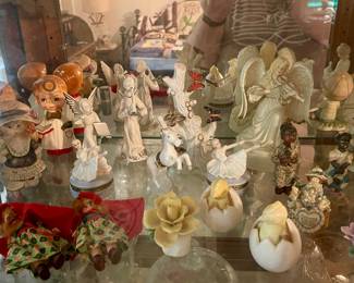VINTAGE FIGURINES, DOLLS