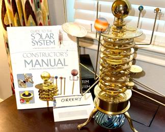 Orrey Solar System 3-D electric display 