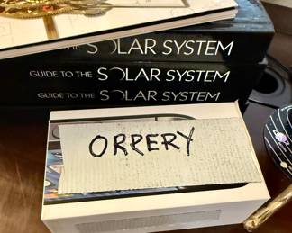 Orrey Solar System 3-D electric display 