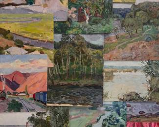 large variety of original landscapes