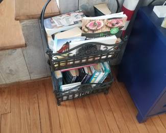 Magazine rack; games