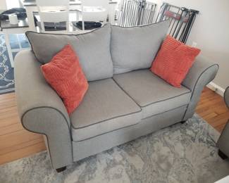Loveseat matches couch