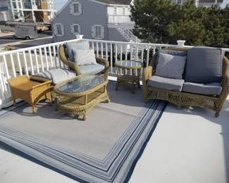 All weather wicker porch & patio furniture