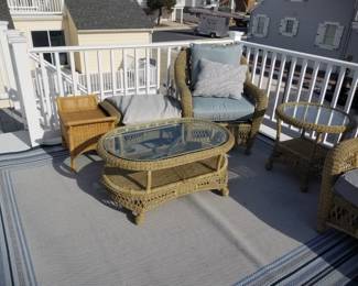 All weather wicker porch & patio furniture