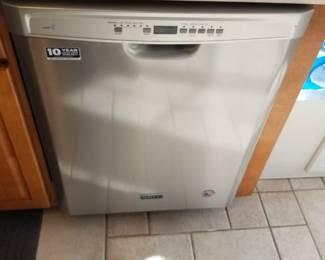 Maytag dishwasher with stainless steel interior