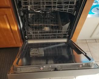 Maytag dishwasher with stainless steel interior