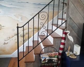 Wrought iron railing