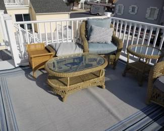 All weather wicker porch & patio furniture
