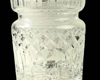 Vintage Waterford Crystal Lismore Biscuit Jar
