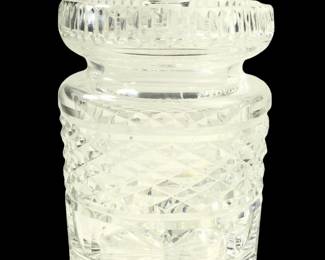 Waterford Crystal Lidded Honey/Jam Jar
