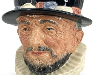Royal Doulton Ceramic ‘Beefeater' Character Jug

