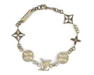 Louis Vuitton Sterling Silver Monogram Charm
