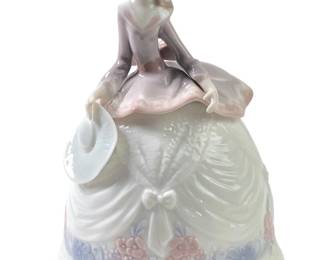 Vintage Lladro Porcelain Sounds of Fall Bell
