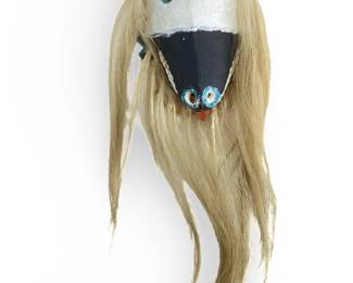 Vintage Wooden Mayo Pascola Mask
