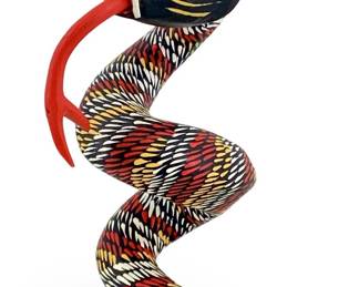Francisco Hernandez Cruz Oaxaca Folk Art Snake
