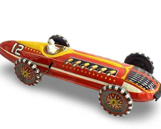 Marx Tin Windup Super Streamline #12 Racer

