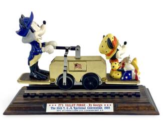 ‘89 Pride Lines Mickey Mouse Valley Forge Handcar
