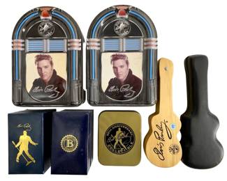 7pc Elvis Presley Wristwatch Memorabilia
