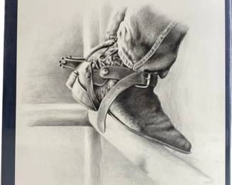 Signed Limited Edition Boots Print Kirt Messick
