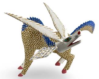 Francisco Hernandez Cruz Oaxaca Dragon Folk Art

