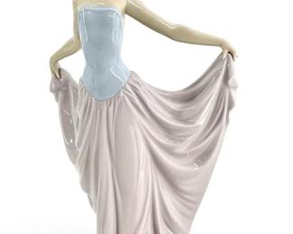 1979 Lladro Porcelain ‘Dancer Woman' Sculpture
