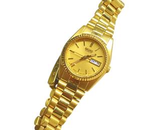 Vintage Seiko Gold-Tone Women's Presidential Watch

