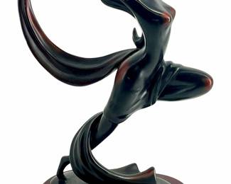 Herco Art Deco Dancer Sculpture
