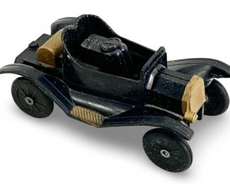 Vintage 1910 Ford Push and Go Friction Car Toy
