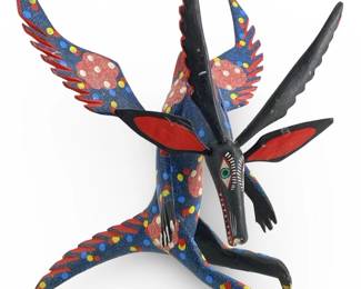 Francisco Hernandez Cruz Oaxaca Folk Art Dragon
